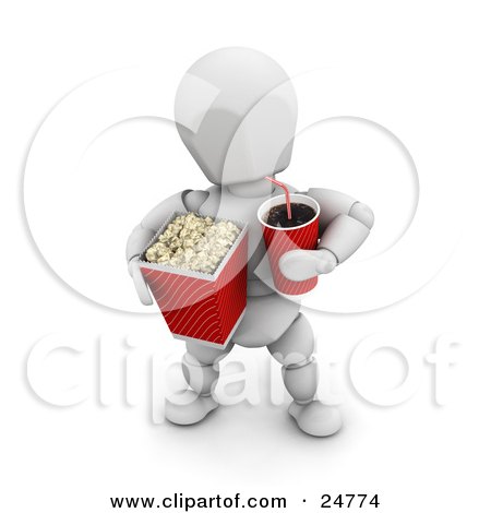 Theatre Movies on Movie Theater Popcorn Cartoon