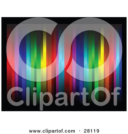 Royalty-Free (RF) Rainbow Background Clipart, Illustrat