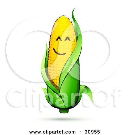 30955-Happy-Corn-On-The-Cob-Character-With-A-Green-Husk-Poster-Art-Print.jpg