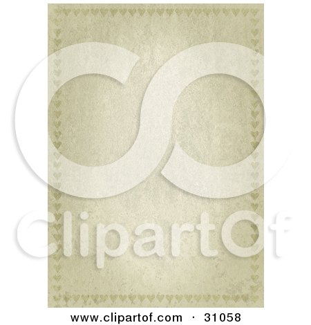 Royalty-free love clipart picture of a vertical stone textured stationery 