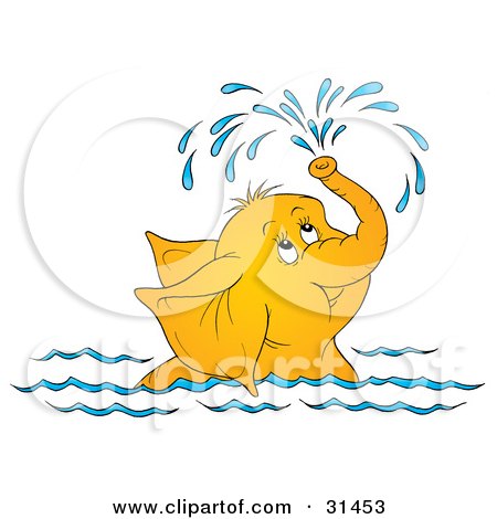 http://images.clipartof.com/small/31453-Clipart-Illustration-Of-A-Cute-Elephant-Swimming-And-Showering-Itself-With-A-Spray-Of-Water-From-Its-Trunk-On-A-White-Background.jpg