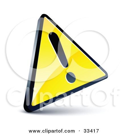 Yellow triangle with exclamation point in car bmw #2