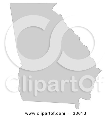 United States Map Silhouette