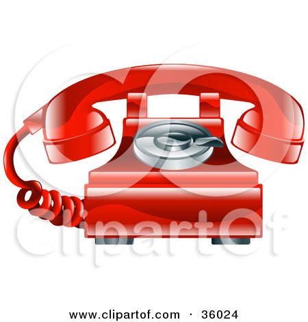  Fashioned Phone on Of A Shiny Red Old Fashioned Landline Telephone By Geo Images  36024