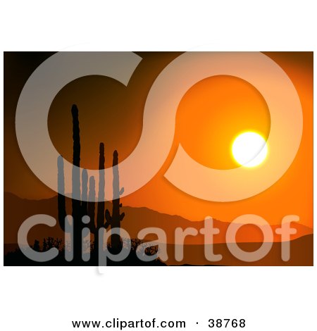 sunsets clipart