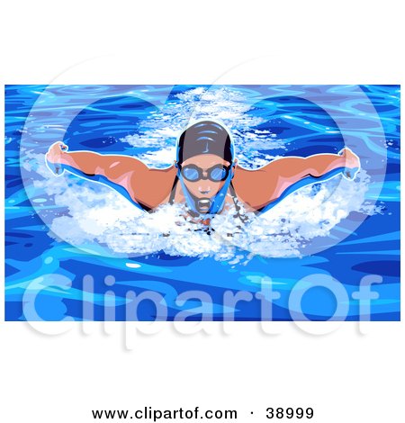 swimming female
