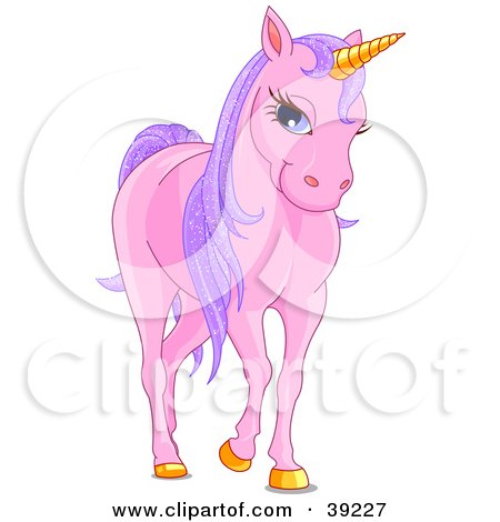39227-Clipart-Illustration-Of-A-Pink-Unicorn-With-Golden-Hooves-And-Horn-And-Sparkly-Purple-Hair.jpg