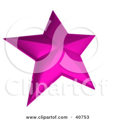 Pink Stars Clipart