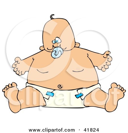 http://images.clipartof.com/small/41824-Chubby-Baby-Boy-In-A-Diaper-Sucking-On-A-Pacifier-Poster-Art-Print.jpg