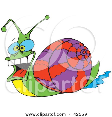 42559-Clipart-Illustration-Of-A-Goofy-Snail-With-Big-Eyes-And-A-Purple-And-Red-Shell.jpg