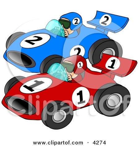 Clipart Of Cars. Clipart of cars racing each