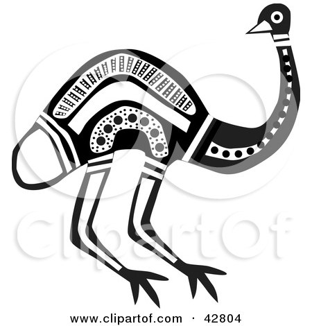 aboriginal bird art