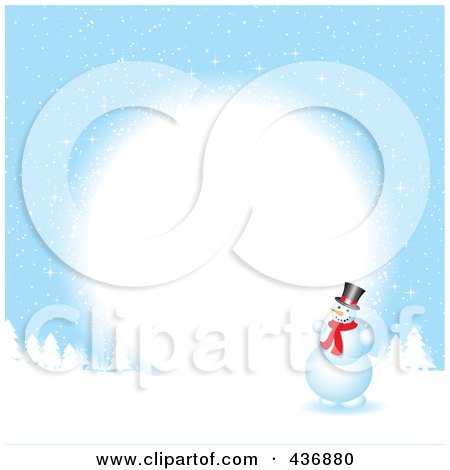 snowman wallpaper. Snowman Background With Snow
