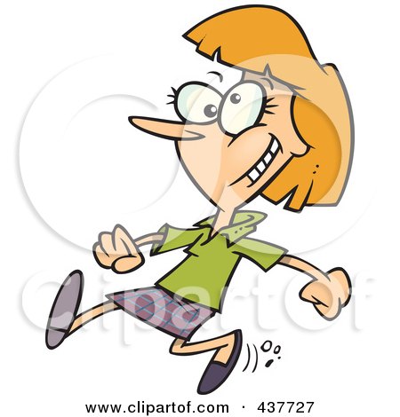 http://images.clipartof.com/small/437727-Royalty-Free-RF-Clip-Art-Illustration-Of-A-Happy-Woman-Walking.jpg