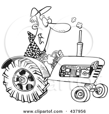 Tractor Coloring Pages on Royalty Free Stock Illustrations Of Tractors By Ron Leishman Page 1