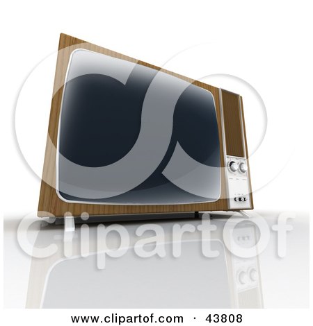 Television  on Illustration Of An Old Wood Box Television By Franck Boston  43808