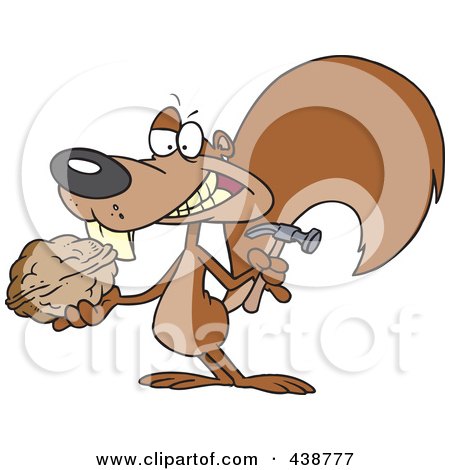 Angry Squirrel Cartoon