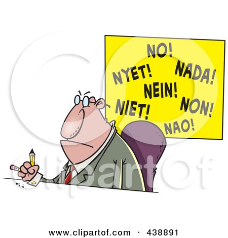 438891-Royalty-Free-RF-Clip-Art-Illustration-Of-A-Cartoon-Boss-Sitting-At-His-Desk-With-A-No-Sign.jpg