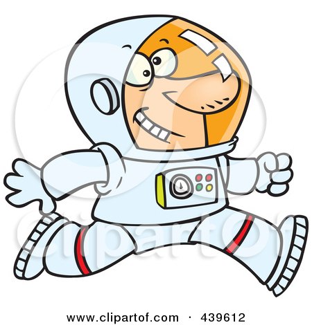 cartoon spaceman