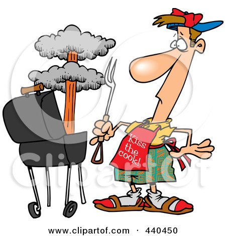 Royalty Free Barbecue Illustrations by Ron Leishman Page 1