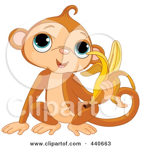 Banana Eating Monkey