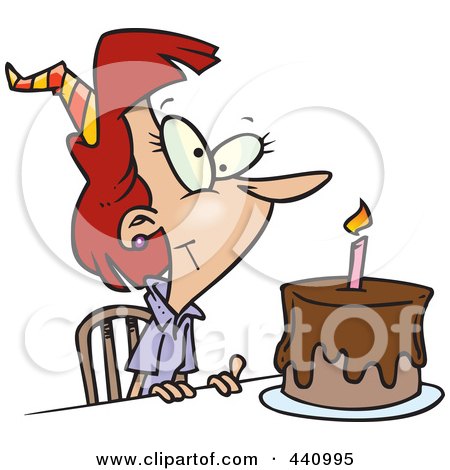 Birthday Cake Cartoon on Royalty Free Birthday Cake Illustrations By Ron Leishman Page 1