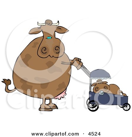 [Obrázek: 4524-Mom-Cow-Pushing-Her-Calf-In-A-Baby-...-Print.jpg]