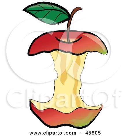 apple core tattoo