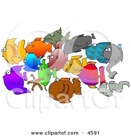Royalty Free Clip Art Collection Fish by Dennis Cox