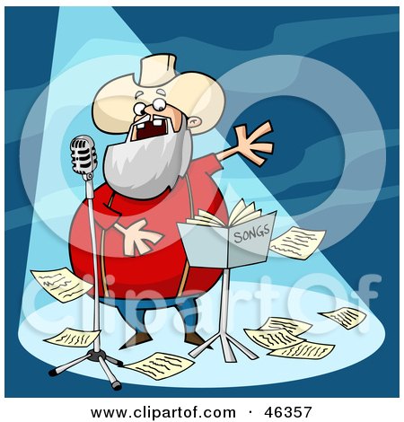 Royalty-Free (RF) Clipart Illustration of a Graying Old ...