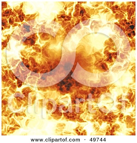 Royalty Free Backgrounds on Royalty Free  Rf  Clipart Illustration Of A Flaming Fire Background By