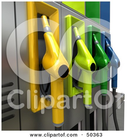 gas pump vector. Gas Pump Station With