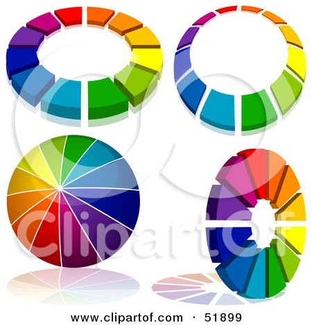 Free Logo Design Download on Free  Rf  Clipart Illustration Of A Digital Collage Of Rainbow Logo
