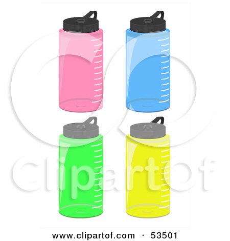 Water Bottle Clipart & Vector 