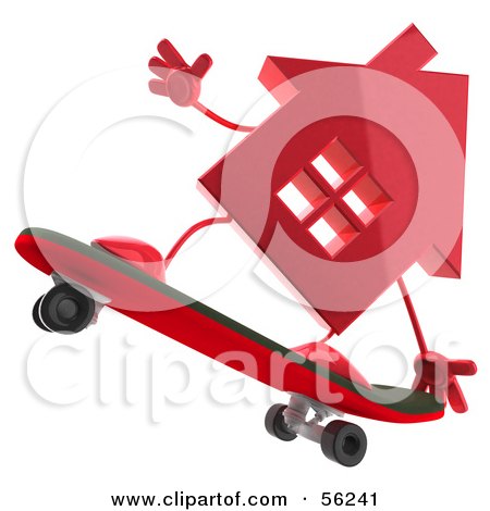 red house clipart