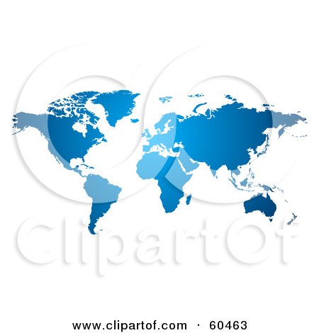 world map atlas. Blue World Atlas Map