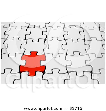 Free Crossword on Free  Rf  Clipart Illustration Of A 3d Background Of A Red Puzzle