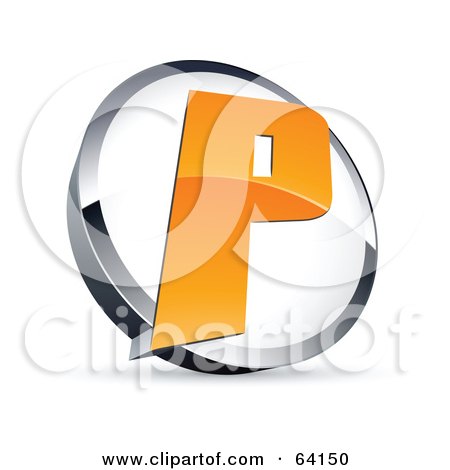 Logo Design Letter on Illustration Of A Pre Made Logo Of A Letter P In A Circle By Beboy