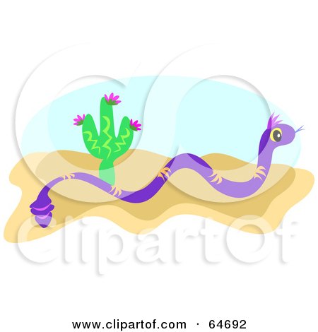 A Purple Snake