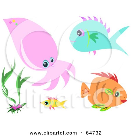 Colouring Pictures For Kindergarten. SEAWEED COLORING PAGES family