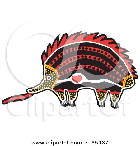 aboriginal art animals. Art Print Description