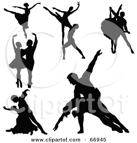 people silhouettes dancing. Dancing People Silhouettes