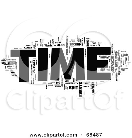 Time Word Art