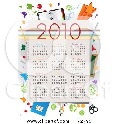 school schedule clipart. Royalty-free clipart picture