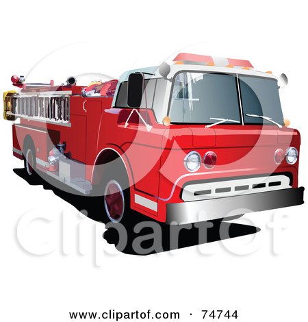 free firetruck clipart