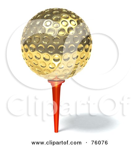 golf ball clip art. Royalty-free clipart picture