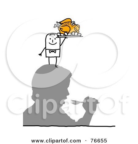 a image of a turkey. Royalty-Free (RF) Clipart Illustration of a Stick People Character Man 
