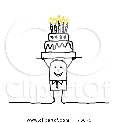 Baseball Birthday Cake on Clipartof Comroyalty Free  Rf  Clip Art