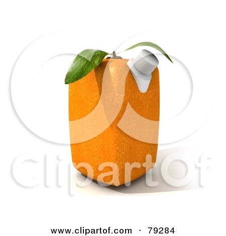 cartoon orange juice carton. Orange Juice Carton