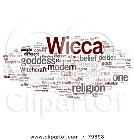 wiccan tattoo designs. Words; Wicca - Version 1